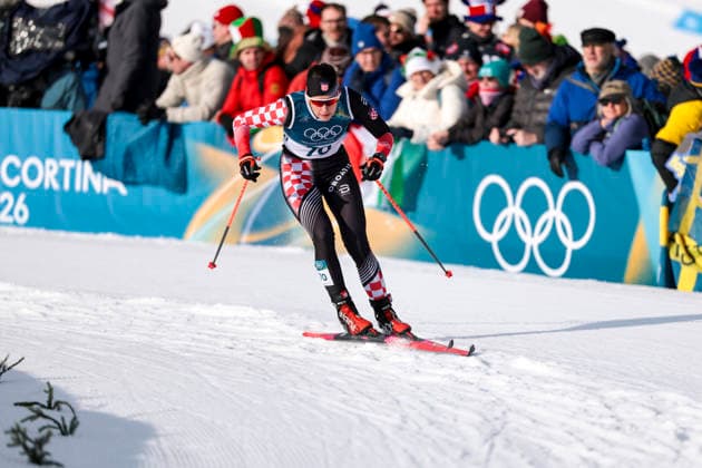 OLYMPICS - Winter Olympic Games, Olympische Spiele, Olympia, OS Milano Cortina 2026 TESERO,ITALY,10.FEB.26 - OLYMPICS, NORDIC SKIING, CROSS COUNTRY SKIING - Winter Olympic Games Milano Cortina 2026, sprint classic, men and women, qualification. Image shows Tena Hadzic (CRO).  GEPAxpictures xMatthiasxTrinkl