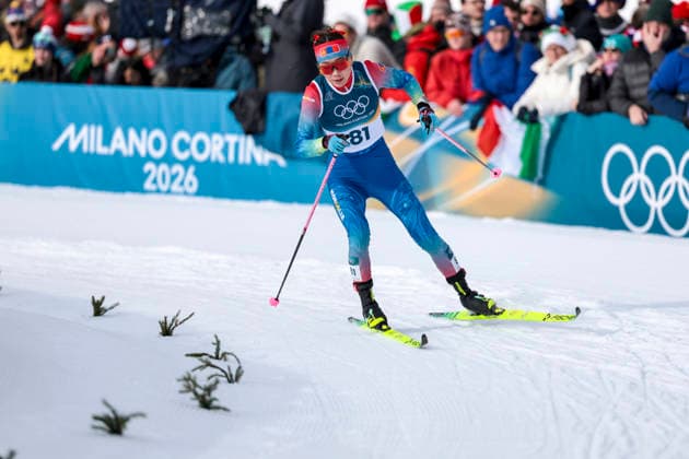 OLYMPICS - Winter Olympic Games, Olympische Spiele, Olympia, OS Milano Cortina 2026 TESERO,ITALY,10.FEB.26 - OLYMPICS, NORDIC SKIING, CROSS COUNTRY SKIING - Winter Olympic Games Milano Cortina 2026, sprint classic, men and women, qualification. Image shows Ariuntungalag Enkhbayar (MGL).  GEPAxpictures xMatthiasxTrinkl