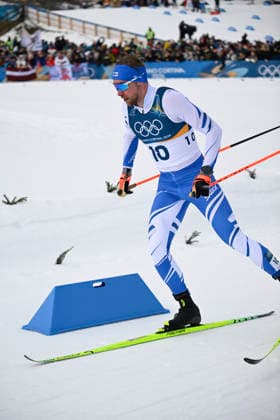 LKS 20260210 Joni Mäki of Finland during the men s Sprint Classic Qualification at the Milano Cortina Winter Olympics at the Tesero Cross Country Skiing Stadium on February 10, 2026. - MARKKU ULANDER Tesero Italy DN0MHigO5cg  Copyright: xMarkkuxUlanderx DN0MHigO5cg