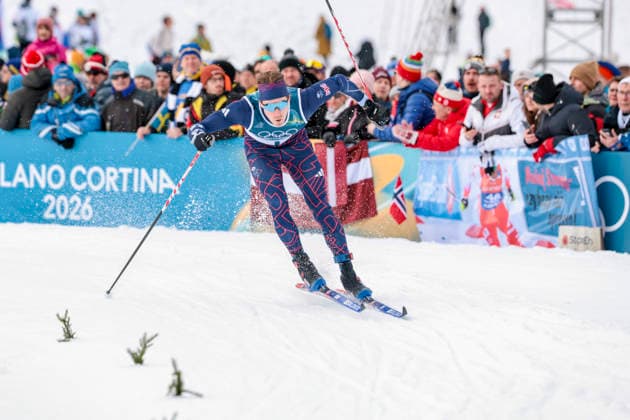 OLYMPICS - Winter Olympic Games, Olympische Spiele, Olympia, OS Milano Cortina 2026 TESERO,ITALY,10.FEB.26 - OLYMPICS, NORDIC SKIING, CROSS COUNTRY SKIING - Winter Olympic Games Milano Cortina 2026, sprint classic, men and women, qualification. Image shows James Clugnet (GBR).  GEPAxpictures xMatthiasxTrinkl