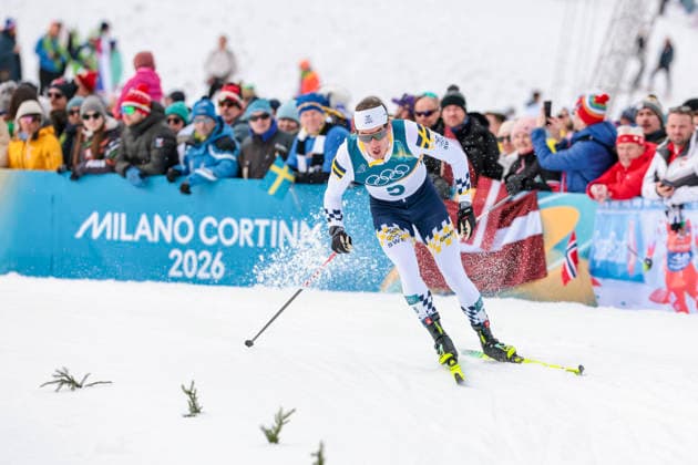 OLYMPICS - Winter Olympic Games, Olympische Spiele, Olympia, OS Milano Cortina 2026 TESERO,ITALY,10.FEB.26 - OLYMPICS, NORDIC SKIING, CROSS COUNTRY SKIING - Winter Olympic Games Milano Cortina 2026, sprint classic, men and women, qualification. Image shows Johan Haeggstroem (SWE).  GEPAxpictures xMatthiasxTrinkl