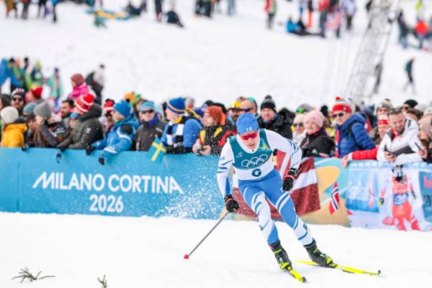 OLYMPICS - Winter Olympic Games, Olympische Spiele, Olympia, OS Milano Cortina 2026 TESERO,ITALY,10.FEB.26 - OLYMPICS, NORDIC SKIING, CROSS COUNTRY SKIING - Winter Olympic Games Milano Cortina 2026, sprint classic, men and women, qualification. Image shows Lauri Vuorinen (FIN).  GEPAxpictures xMatthiasxTrinkl