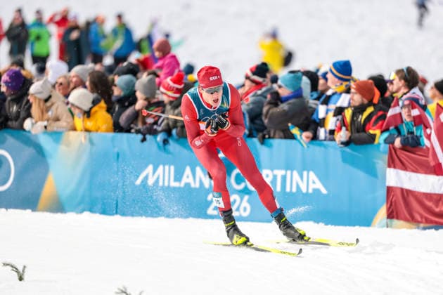 OLYMPICS - Winter Olympic Games, Olympische Spiele, Olympia, OS Milano Cortina 2026 TESERO,ITALY,10.FEB.26 - OLYMPICS, NORDIC SKIING, CROSS COUNTRY SKIING - Winter Olympic Games Milano Cortina 2026, sprint classic, men and women, qualification. Image shows Noe Naeff (SUI).  GEPAxpictures xMatthiasxTrinkl