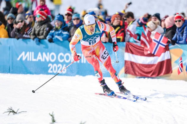 OLYMPICS - Winter Olympic Games, Olympische Spiele, Olympia, OS Milano Cortina 2026 TESERO,ITALY,10.FEB.26 - OLYMPICS, NORDIC SKIING, CROSS COUNTRY SKIING - Winter Olympic Games Milano Cortina 2026, sprint classic, men and women, qualification. Image shows Jaume Pueyo (ESP).  GEPAxpictures xMatthiasxTrinkl