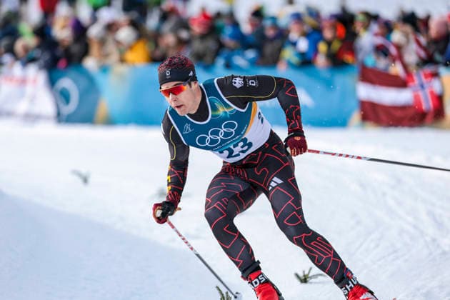 OLYMPICS - Winter Olympic Games, Olympische Spiele, Olympia, OS Milano Cortina 2026 TESERO,ITALY,10.FEB.26 - OLYMPICS, NORDIC SKIING, CROSS COUNTRY SKIING - Winter Olympic Games Milano Cortina 2026, sprint classic, men and women, qualification. Image shows Jan Stoelben (GER).  GEPAxpictures xMatthiasxTrinkl