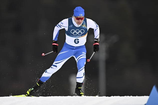 LKS 20260210 Lauri Vuorinen of Finland during the men s Sprint Classic Qualification at the Milano Cortina Winter Olympics at the Tesero Cross Country Skiing Stadium on February 10, 2026. - RONI REKOMAA Tesero Italy r4QUTgvLrl4  Copyright: xRonixRekomaax r4QUTgvLrl4