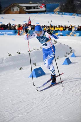 LKS 20260210 Niilo Moilanen of Finland during the men s Sprint Classic Qualification at the Milano Cortina Winter Olympics at the Tesero Cross Country Skiing Stadium on February 10, 2026. - MARKKU ULANDER Tesero Italy OBstxgMf84k  Copyright: xMarkkuxUlanderx OBstxgMf84k