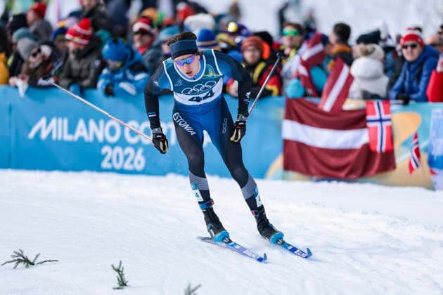 OLYMPICS - Winter Olympic Games, Olympische Spiele, Olympia, OS Milano Cortina 2026 TESERO,ITALY,10.FEB.26 - OLYMPICS, NORDIC SKIING, CROSS COUNTRY SKIING - Winter Olympic Games Milano Cortina 2026, sprint classic, men and women, qualification. Image shows Karl Sebastian Dremljuga (EST).  GEPAxpictures xMatthiasxTrinkl