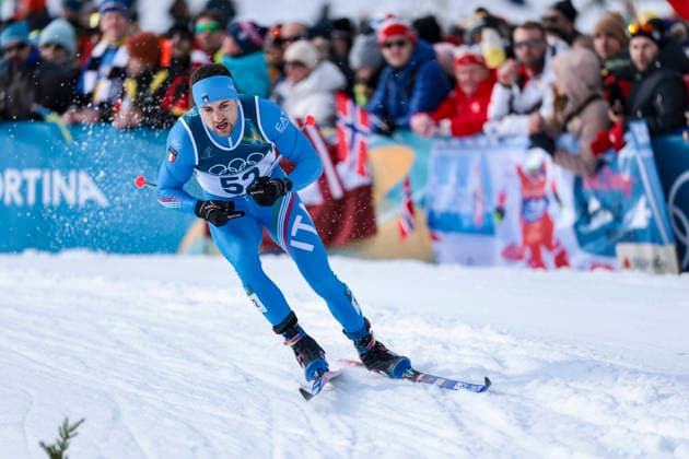 OLYMPICS - Winter Olympic Games, Olympische Spiele, Olympia, OS Milano Cortina 2026 TESERO,ITALY,10.FEB.26 - OLYMPICS, NORDIC SKIING, CROSS COUNTRY SKIING - Winter Olympic Games Milano Cortina 2026, sprint classic, men and women, qualification. Image shows Simone Dapra (ITA).  GEPAxpictures xMatthiasxTrinkl