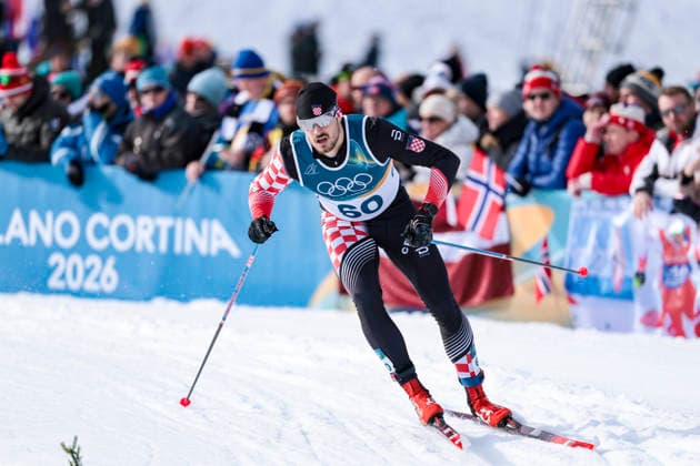 OLYMPICS - Winter Olympic Games, Olympische Spiele, Olympia, OS Milano Cortina 2026 TESERO,ITALY,10.FEB.26 - OLYMPICS, NORDIC SKIING, CROSS COUNTRY SKIING - Winter Olympic Games Milano Cortina 2026, sprint classic, men and women, qualification. Image shows Marko Skender (CRO).  GEPAxpictures xMatthiasxTrinkl