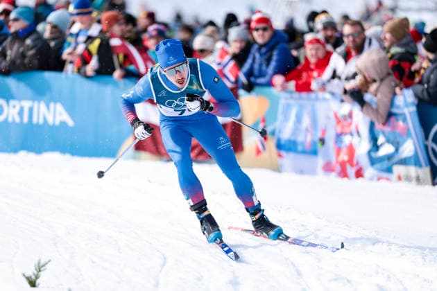 OLYMPICS - Winter Olympic Games, Olympische Spiele, Olympia, OS Milano Cortina 2026 TESERO,ITALY,10.FEB.26 - OLYMPICS, NORDIC SKIING, CROSS COUNTRY SKIING - Winter Olympic Games Milano Cortina 2026, sprint classic, men and women, qualification. Image shows Robin Frommelt (LIE).  GEPAxpictures xMatthiasxTrinkl