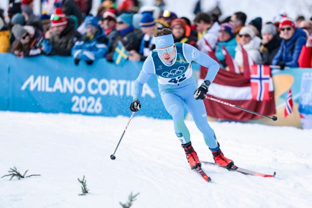 OLYMPICS - Winter Olympic Games, Olympische Spiele, Olympia, OS Milano Cortina 2026 TESERO,ITALY,10.FEB.26 - OLYMPICS, NORDIC SKIING, CROSS COUNTRY SKIING - Winter Olympic Games Milano Cortina 2026, sprint classic, men and women, qualification. Image shows Vili Crv (SLO).  GEPAxpictures xMatthiasxTrinkl