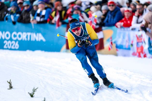 OLYMPICS - Winter Olympic Games, Olympische Spiele, Olympia, OS Milano Cortina 2026 TESERO,ITALY,10.FEB.26 - OLYMPICS, NORDIC SKIING, CROSS COUNTRY SKIING - Winter Olympic Games Milano Cortina 2026, sprint classic, men and women, qualification. Image shows Strahinja Eric (BIH).  GEPAxpictures xMatthiasxTrinkl