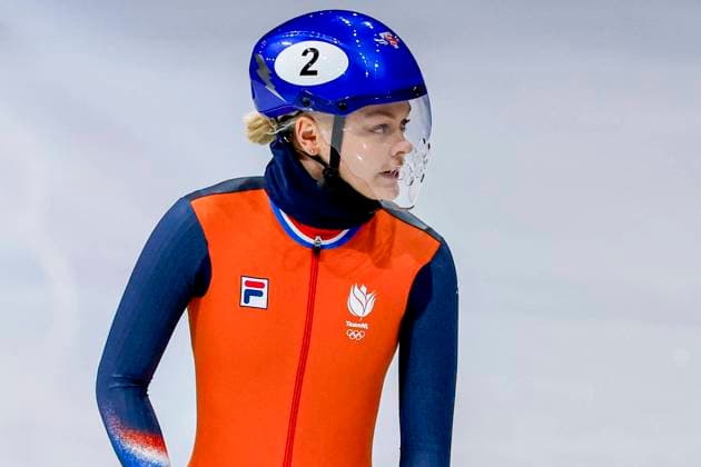 Xandra Velzeboer of the Netherlands looks on before Women s 500m, Milano Cortina 2026 Winter Olympics: Day 4, Short Track Speed skating, Eisschnelllauf - Milano Cortina 2026 Winter Olympics: Day 4, Milano Speed Skating Stadium, February 10, 2026, Milan, Italy.