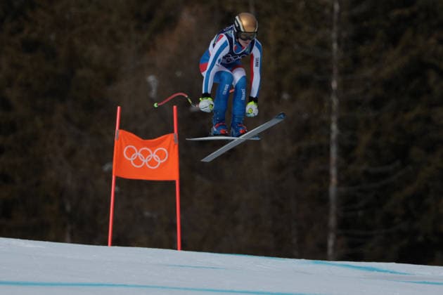 GIOCHI OLIMPICI - Olimpiadi Invernali Milano-Cortina 2026 - Alpine Skiing Women s Team Combined, Downhill Romane Miradoli (FRA) during the Olympic Winter games, Winterspiele,Spiele, Summer games Milano-Cortina 2026, Alpine Skiing Women s Team Combined Downhill on February 10, 2026 at Tofane Alpine Skiing Centre in Cortina D Ampezzo, Italy Cortina D Ampezzo Italy  Copyright: xIPAxSport ABACAx