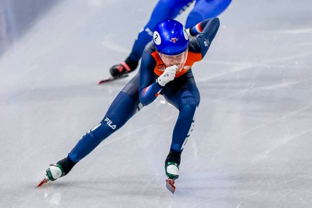 Xandra Velzeboer of the Netherlands Women s 500m, Milano Cortina 2026 Winter Olympics: Day 4, Short Track Speed skating, Eisschnelllauf - Milano Cortina 2026 Winter Olympics: Day 4, Milano Speed Skating Stadium, February 10, 2026, Milan, Italy.