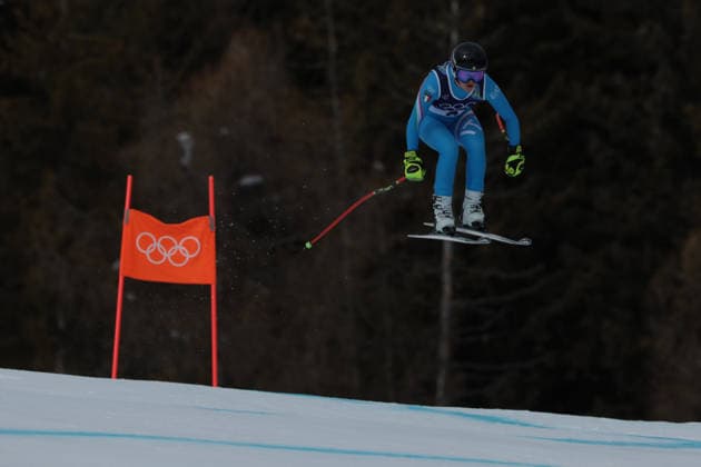 Laura Pirovano (ITA) during the Olympic Winter games, Winterspiele,Spiele, Summer games Milano-Cortina 2026, Alpine Skiing Women s Team Combined Downhill on February 10, 2026 at Tofane Alpine Skiing Centre in Cortina D Ampezzo, Italy  Copyright: xLucianoxMariaxBisi IPAxSportx xipa-agency.netx xx IPA_71212644 IPA_Agency_IPA71212644