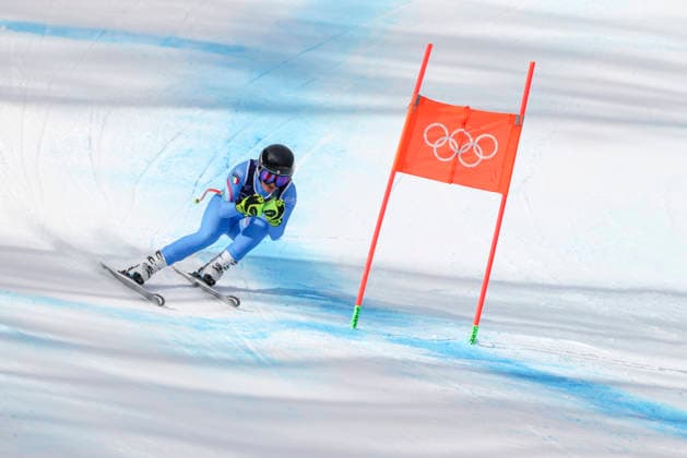 OLYMPICS - Winter Olympic Games, Olympische Spiele, Olympia, OS Milano Cortina 2026 CORTINA D AMPEZZO,ITALY,10.FEB.26 - OLYMPICS, ALPINE SKIING - Winter Olympic Games Milano Cortina 2026, team combined, downhill, women. Image shows Laura Pirovano (ITA).  GEPAxpictures xMaticxKlansek