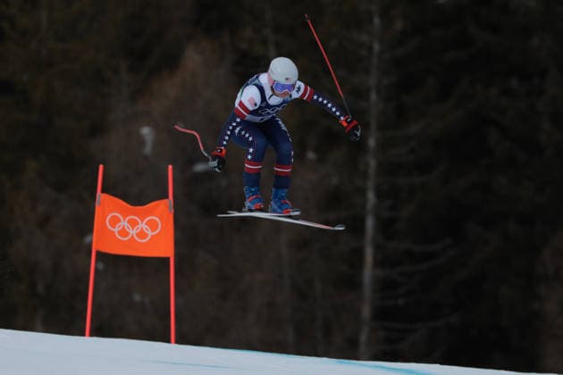 Jacqueline Wiles (USA) during the Olympic Winter games, Winterspiele,Spiele, Summer games Milano-Cortina 2026, Alpine Skiing Women s Team Combined Downhill on February 10, 2026 at Tofane Alpine Skiing Centre in Cortina D Ampezzo, Italy  Copyright: xLucianoxMariaxBisi IPAxSportx xipa-agency.netx xx IPA_71212745 IPA_Agency_IPA71212745