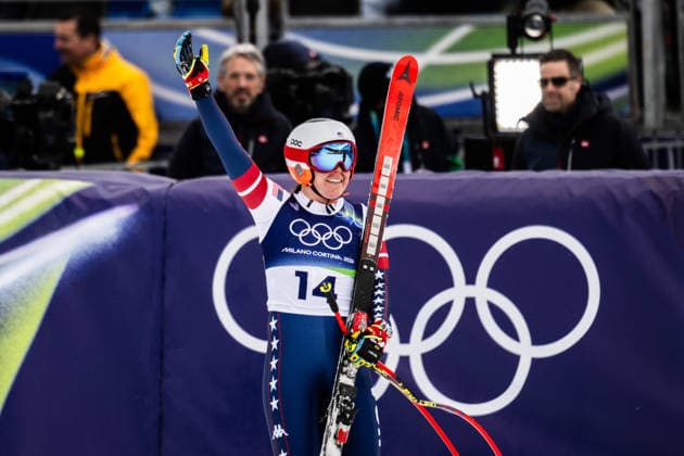 260210 Breezy Johnson of United States competes in women s team combined alpine skiing during day 4 of the 2026 Winter Olympics on February 10, 2026 in Cortina. Photo: Jon Olav Nesvold BILDBYRAN COP 217 JE0115 alpint alpine skiing Olympic Games, Olympische Spiele, Olympia, OS olympics winter olympics os ol olympiska spel vinter-os olympiske leker milano cortina 2026 milan cortina 2026 milano cortina 2026 olympic games milano cortina 2026 winter olympic games milano cortina-os milano cortina-ol vinter-ol 4 bbeng dam *** 260210 Breezy Johnson of United States competes in women s team combined alpine skiing during day 4 of the 2026 Winter Olympics on February 10, 2026 in Cortina Photo Jon Olav Nesvold BILDBYRAN COP 217 JE0115 alpine alpine skiing olympic games olympics winter olympics os ol olympiska spel vinter os olympiske leker milano cortina 2026 milan cortina 2026 milano cortina 2026 olympic games milano cortina 2026 winter olympic games milano cortina os milano cortina ol vinter ol 4 bbeng dam  Copyright: JONxOLAVxNESVOLD BB260210JE021