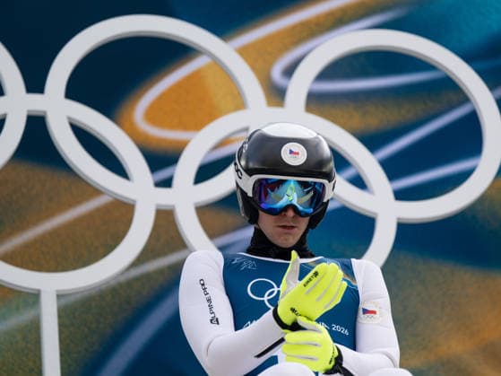 OLYMPICS - Winter Olympic Games, Olympische Spiele, Olympia, OS Milano Cortina 2026 VAL DI FIEMME,ITALY,10.FEB.26 - OLYMPICS, NORDIC SKIING, NORDIC COMBINED, Ski jumping, Skispringen, Ski, nordisch - Winter Olympic Games Milano Cortina 2026, normal hill, training . Image shows Jan Vytrval (CZE).  GEPAxpictures xOliverxLerch