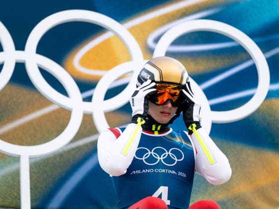 OLYMPICS - Winter Olympic Games, Olympische Spiele, Olympia, OS Milano Cortina 2026 VAL DI FIEMME,ITALY,10.FEB.26 - OLYMPICS, NORDIC SKIING, NORDIC COMBINED, Ski jumping, Skispringen, Ski, nordisch - Winter Olympic Games Milano Cortina 2026, normal hill, training . Image shows Milosz Krzempek (POL).  GEPAxpictures xOliverxLerch