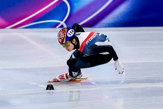 Dong Min Shin of Republic of Korea Men s 1000m, Milano Cortina 2026 Winter Olympics: Day 4, Short Track Speed skating, Eisschnelllauf - Milano Cortina 2026 Winter Olympics: Day 4, Milano Speed Skating Stadium, February 10, 2026, Milan, Italy.