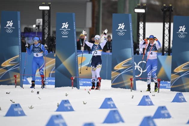 VAL DI FIEMME, ITALY 20260210 Sweden s Jonna Sundling before the women s quarter-final sprint at the Winter Olympics in Val di Fiemme, Italy. *** The image is included in the SPORTS PACKAGE. For others PAYMENT IMAGE *** VAL DI FIEMME ITALY x10430x *** VAL DI FIEMME, ITALY 20260210 Sweden s Jonna Sundling before the women s quarter final sprint at the Winter Olympics in Val di Fiemme, Italy The image is included in the SPORTS PACKAGE For others PAYMENT IMAGE VAL DI FIEMME ITALY x10430x  Copyright: xChristinexOlsson TTx OLYMPICS 2026 SKIING