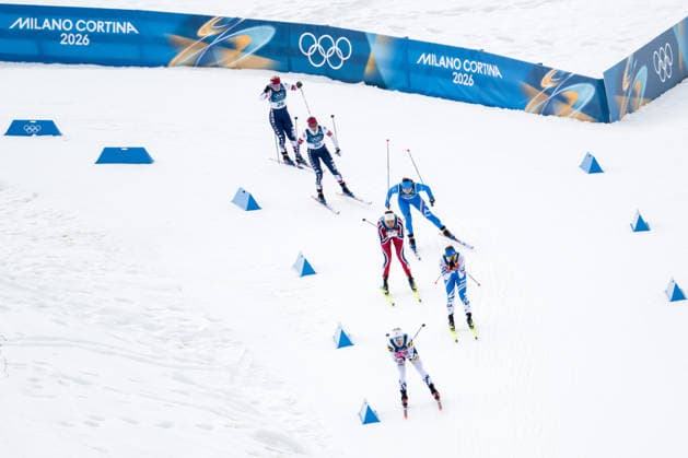 260210 Jonna Sundling of Sweden competes in the women s classic technique cross-country skiing sprint quarter final during day 4 of the 2026 Winter Olympics on February 10, 2026 in Val di Fiemme. Photo: Joel Marklund BILDBYRAN kod JM MT0969 skidor cross-country skiing langrenn Olympic Games, Olympische Spiele, Olympia, OS olympics winter olympics os ol olympiska spel vinter-os olympiske leker milano cortina 2026 milan cortina 2026 milano cortina 2026 olympic games milano cortina 2026 winter olympic games milano cortina-os milano cortina-ol vinter-ol 4 bbeng sprint sverige *** 260210 Jonna Sundling of Sweden competes in the women s classic technique cross country skiing sprint quarter final during day 4 of the 2026 Winter Olympics on February 10, 2026 in Val di Fiemme Photo Joel Marklund BILDBYRAN kod JM MT0969 skidor cross country skiing langrenn olympic games olympics winter olympics os ol olympiska spel vinter os olympiske leker milano cortina 2026 milan cortina 2026 milano cortina 2026 olympic games milano cortina 2026 winter olympic games milano cortina os milano cortina ol vinter ol 4 bbeng sprint sverige  Copyright: JOELxMARKLUND BB260210JM031