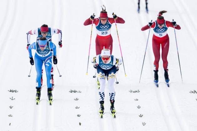 260210 Linn Svahn of Sweden competes in the women s classic technique cross-country skiing sprint quarter final during day 4 of the 2026 Winter Olympics on February 10, 2026 in Val di Fiemme. Photo: Joel Marklund BILDBYRAN kod JM MT0969 skidor cross-country skiing langrenn Olympic Games, Olympische Spiele, Olympia, OS olympics winter olympics os ol olympiska spel vinter-os olympiske leker milano cortina 2026 milan cortina 2026 milano cortina 2026 olympic games milano cortina 2026 winter olympic games milano cortina-os milano cortina-ol vinter-ol 4 bbeng sprint sverige *** 260210 Linn Svahn of Sweden competes in the women s classic technique cross country skiing sprint quarter final during day 4 of the 2026 Winter Olympics on February 10, 2026 in Val di Fiemme Photo Joel Marklund BILDBYRAN kod JM MT0969 skidor cross country skiing langrenn olympic games olympics winter olympics os ol olympiska spel vinter os olympiske leker milano cortina 2026 milan cortina 2026 milano cortina 2026 olympic games milano cortina 2026 winter olympic games milano cortina os milano cortina ol vinter ol 4 bbeng sprint sverige  Copyright: JOELxMARKLUND BB260210JM033