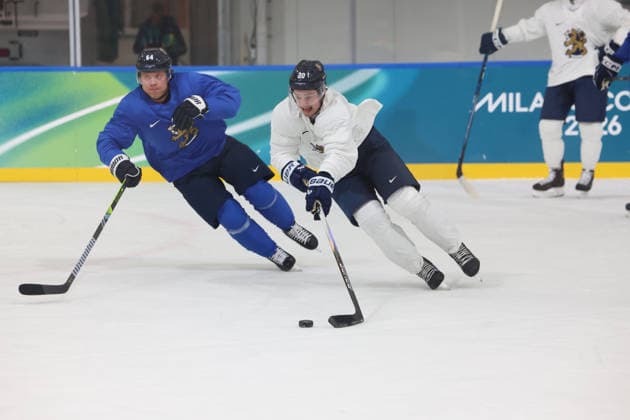 February 10, 2026, Milan, Lombardy, Italy: AHO Sebastian of Team Finland during menÃ¢â‚¬â ¢s Ice hockey, Eishockey practice during the Milano Cortina 2026 Olympic Winter games, Winterspiele,Spiele, Summer games at Milano Santagiulia Ice Hockey Arena. Olympics 2026: Milano Cortina: Ice Hockey  - ZUMAm117 20260210_oly_m117_017 Copyright: xDavidxMcIntyrex