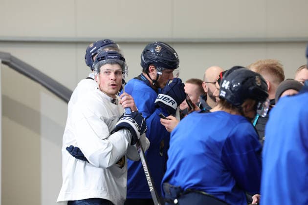 February 10, 2026, Milan, Lombardy, Italy: LEHTONEN Mikko of Team Finland during menÃ¢â‚¬â ¢s Ice hockey, Eishockey practice during the Milano Cortina 2026 Olympic Winter games, Winterspiele,Spiele, Summer games at Milano Santagiulia Ice Hockey Arena. Olympics 2026: Milano Cortina: Ice Hockey  - ZUMAm117 20260210_oly_m117_022 Copyright: xDavidxMcIntyrex