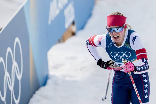 260210 Jessie Diggins of United States after competing in the women s classic technique cross-country skiing sprint quarter final during day 4 of the 2026 Winter Olympics on February 10, 2026 in Val di Fiemme. Photo: Joel Marklund BILDBYRAN kod JM MT0969 skidor cross-country skiing langrenn Olympic Games, Olympische Spiele, Olympia, OS olympics winter olympics os ol olympiska spel vinter-os olympiske leker milano cortina 2026 milan cortina 2026 milano cortina 2026 olympic games milano cortina 2026 winter olympic games milano cortina-os milano cortina-ol vinter-ol 4 bbeng sprint depp *** 260210 Jessie Diggins of United States after competing in the women s classic technique cross country skiing sprint quarter final during day 4 of the 2026 Winter Olympics on February 10, 2026 in Val di Fiemme Photo Joel Marklund BILDBYRAN kod JM MT0969 skidor cross country skiing langrenn olympic games olympics winter olympics os ol olympiska spel vinter os olympiske leker milano cortina 2026 milan cortina 2026 milano cortina 2026 olympic games milano cortina 2026 winter olympic games milano cortina os milano cortina ol vinter ol 4 bbeng sprint depp  Copyright: JOELxMARKLUND BB260210JM043