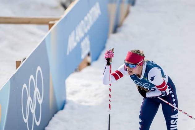 260210 Jessie Diggins of United States after competing in the women s classic technique cross-country skiing sprint quarter final during day 4 of the 2026 Winter Olympics on February 10, 2026 in Val di Fiemme. Photo: Joel Marklund BILDBYRAN kod JM MT0969 skidor cross-country skiing langrenn Olympic Games, Olympische Spiele, Olympia, OS olympics winter olympics os ol olympiska spel vinter-os olympiske leker milano cortina 2026 milan cortina 2026 milano cortina 2026 olympic games milano cortina 2026 winter olympic games milano cortina-os milano cortina-ol vinter-ol 4 bbeng sprint depp *** 260210 Jessie Diggins of United States after competing in the women s classic technique cross country skiing sprint quarter final during day 4 of the 2026 Winter Olympics on February 10, 2026 in Val di Fiemme Photo Joel Marklund BILDBYRAN kod JM MT0969 skidor cross country skiing langrenn olympic games olympics winter olympics os ol olympiska spel vinter os olympiske leker milano cortina 2026 milan cortina 2026 milano cortina 2026 olympic games milano cortina 2026 winter olympic games milano cortina os milano cortina ol vinter ol 4 bbeng sprint depp  Copyright: JOELxMARKLUND BB260210JM046