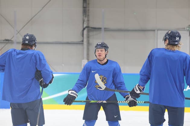 February 10, 2026, Milan, Lombardy, Italy: GRANLUND Mikael of Team Finland during menÃ¢â‚¬â ¢s Ice hockey, Eishockey practice during the Milano Cortina 2026 Olympic Winter games, Winterspiele,Spiele, Summer games at Milano Santagiulia Ice Hockey Arena. Milan Italy - ZUMAm117 20260210_oly_m117_004 Copyright: xDavidxMcIntyrex