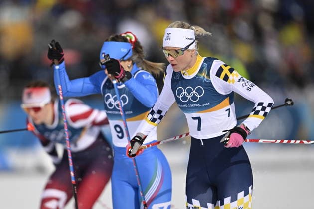VAL DI FIEMME, ITALY 20260210 Sweden s Maja Dahlqvist during the women s quarter-final sprint at the Winter Olympics in Val di Fiemme, Italy. *** The image is included in the SPORTS PACKAGE. For others PAYMENT IMAGE *** VAL DI FIEMME ITALY x10430x *** VAL DI FIEMME, ITALY 20260210 Sweden s Maja Dahlqvist during the women s quarter final sprint at the Winter Olympics in Val di Fiemme, Italy The image is included in the SPORTS PACKAGE For others PAYMENT IMAGE VAL DI FIEMME ITALY x10430x  Copyright: xChristinexOlsson TTx OS 2026 SKIDOR SPRINT