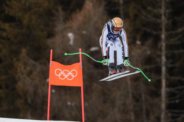 Milano Cortina 2026 - XXV Olympic Winter games, Winterspiele,Spiele, Summer games Cortina D Ampezzo - Italy 10 February,2026 Alpine skiing - Women s Team combined WEIDLE-WINKELMANN Kira (GER)  Copyright: xLucianoxMariaxBisi IPAxSportx xipa-agency.netx xx IPA_71216939 IPA_Agency_IPA71216939