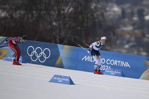 VAL DI FIEMME, ITALY 20260210 Sweden s Johanna Hagström during the women s quarter-final sprint at the Winter Olympics in Val di Fiemme, Italy. *** The image is included in the SPORTS PACKAGE. For others PAYMENT IMAGE *** VAL DI FIEMME ITALY x10430x *** VAL DI FIEMME, ITALY 20260210 Sweden s Johanna Hagström during the women s quarter final sprint at the Winter Olympics in Val di Fiemme, Italy The image is included in the SPORTS PACKAGE For others PAYMENT IMAGE VAL DI FIEMME ITALY x10430x  Copyright: xChristinexOlsson TTx OS 2026 SKIDOR SPRINT