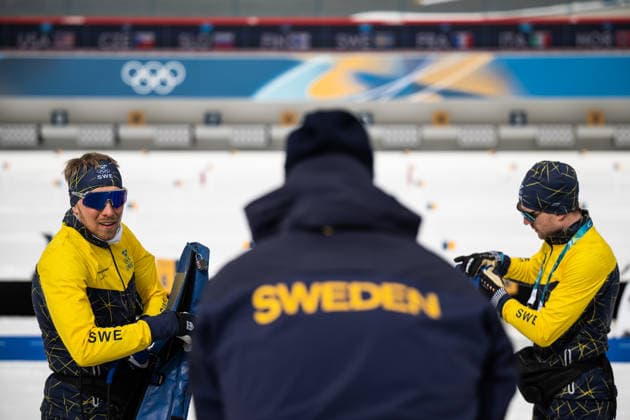 260210 Viktor Brandt and Jesper Nelin of Sweden during zeroing ahead of men s biathlon 20 km individual during day 4 of the 2026 Winter Olympics on February 10, 2026 in Anterselva. Photo: Mathias Bergeld BILDBYRAN kod MB MB1320 skidskytte biathlon skiskyting Olympic Games, Olympische Spiele, Olympia, OS olympics winter olympics os ol olympiska spel vinter-os olympiske leker milano cortina 2026 milan cortina 2026 milano cortina 2026 olympic games milano cortina 2026 winter olympic games milano cortina-os milano cortina-ol vinter-ol 4 bbeng 20 km individual sverige *** 260210 Viktor Brandt and Jesper Nelin of Sweden during zeroing ahead of men s biathlon 20 km individual during day 4 of the 2026 Winter Olympics on February 10, 2026 in Anterselva Photo Mathias Bergeld BILDBYRAN code MB MB1320 biathlon biathlon olympic games olympics olympics winter olympics os ol olympiska spel vinter os olympiske leker milano cortina 2026 milan cortina 2026 milano cortina 2026 olympic games milano cortina 2026 winter olympic games milano cortina os milano cortina ol vinter ol 4 bbeng 20 km individual sverige  Copyright: MATHIASxBERGELD BB260210MB002