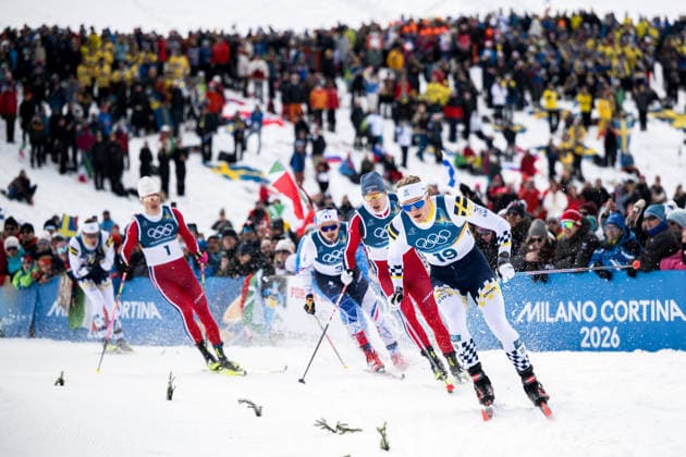 260210 Edvin Anger of Sweden competes in the men s classic technique cross-country skiing sprint quarter final during day 4 of the 2026 Winter Olympics on February 10, 2026 in Val di Fiemme. Photo: Maxim Thore BILDBYRAN kod MT MT0970 skidor cross-country skiing langrenn Olympic Games, Olympische Spiele, Olympia, OS olympics winter olympics os ol olympiska spel vinter-os olympiske leker milano cortina 2026 milan cortina 2026 milano cortina 2026 olympic games milano cortina 2026 winter olympic games milano cortina-os milano cortina-ol vinter-ol 4 bbeng sprint sverige *** 260210 Edvin Anger of Sweden competes in the men s classic technique cross country skiing sprint quarter final during day 4 of the 2026 Winter Olympics on February 10, 2026 in Val di Fiemme Photo Maxim Thore BILDBYRAN kod MT MT0970 skidor cross country skiing langrenn olympic games olympics winter olympics os ol olympiska spel vinter os olympiske leker milano cortina 2026 milan cortina 2026 milano cortina 2026 olympic games milano cortina 2026 winter olympic games milano cortina os milano cortina ol vinter ol 4 bbeng sprint sverige  Copyright: MAXIMxTHORE BB260210MT118