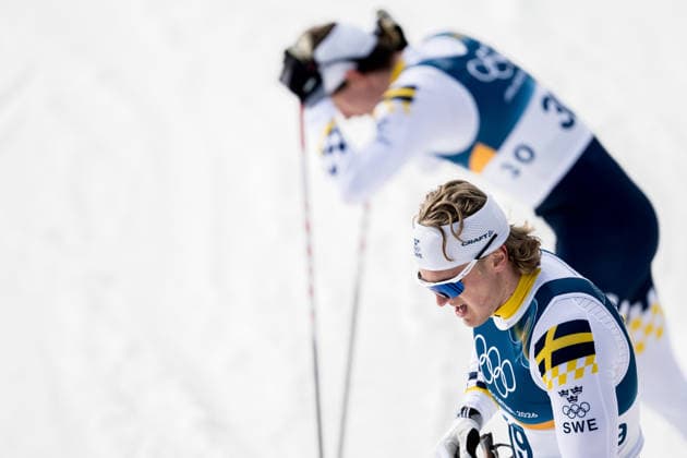 260210 Edvin Anger and Johan Häggström of Sweden look dejected after competing in the men s classic technique cross-country skiing sprint quarter final during day 4 of the 2026 Winter Olympics on February 10, 2026 in Val di Fiemme. Photo: Joel Marklund BILDBYRAN kod JM MT0970 skidor cross-country skiing langrenn Olympic Games, Olympische Spiele, Olympia, OS olympics winter olympics os ol olympiska spel vinter-os olympiske leker milano cortina 2026 milan cortina 2026 milano cortina 2026 olympic games milano cortina 2026 winter olympic games milano cortina-os milano cortina-ol vinter-ol 4 bbeng sprint sverige depp *** 260210 Edvin Anger and Johan Häggström of Sweden look dejected after competing in the men s classic technique cross country skiing sprint quarter final during day 4 of the 2026 Winter Olympics on February 10, 2026 in Val di Fiemme Photo Joel Marklund BILDBYRAN kod JM MT0970 skidor cross country skiing langrenn olympic games olympics winter olympics os ol olympiska spel vinter os olympiske leker milano cortina 2026 milan cortina 2026 milano cortina 2026 olympic games milano cortina 2026 winter olympic games milano cortina os milano cortina ol vinter ol 4 bbeng sprint sverige depp  Copyright: JOELxMARKLUND BB260210JM054