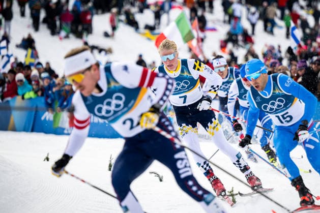 260210 Alvar Myhlback of Sweden competes in the men s classic technique cross-country skiing sprint quarter final during day 4 of the 2026 Winter Olympics on February 10, 2026 in Val di Fiemme. Photo: Maxim Thore BILDBYRAN kod MT MT0970 skidor cross-country skiing langrenn Olympic Games, Olympische Spiele, Olympia, OS olympics winter olympics os ol olympiska spel vinter-os olympiske leker milano cortina 2026 milan cortina 2026 milano cortina 2026 olympic games milano cortina 2026 winter olympic games milano cortina-os milano cortina-ol vinter-ol 4 bbeng sprint sverige *** 260210 Alvar Myhlback of Sweden competes in the men s classic technique cross country skiing sprint quarter final during day 4 of the 2026 Winter Olympics on February 10, 2026 in Val di Fiemme Photo Maxim Thore BILDBYRAN kod MT MT0970 skidor cross country skiing langrenn olympic games olympics winter olympics os ol olympiska spel vinter os olympiske leker milano cortina 2026 milan cortina 2026 milano cortina 2026 olympic games milano cortina 2026 winter olympic games milano cortina os milano cortina ol vinter ol 4 bbeng sprint sverige  Copyright: MAXIMxTHORE BB260210MT121