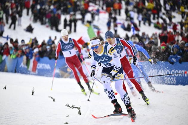 VAL DI FIEMME, ITALY 20260210 Sweden s Edvin Anger during the men s sprint quarter-final at the Winter Olympics in Val di Fiemme, Italy. *** The image is included in the SPORTS PACKAGE. For others PAYMENT IMAGE *** VAL DI FIEMME ITALY x10430x *** VAL DI FIEMME, ITALY 20260210 Sweden s Edvin Anger during the men s sprint quarter final at the Winter Olympics in Val di Fiemme, Italy The image is included in the SPORTS PACKAGE For others PAYMENT IMAGE VAL DI FIEMME ITALY x10430x  Copyright: xChristinexOlsson TTx OS 2026 SKIDOR