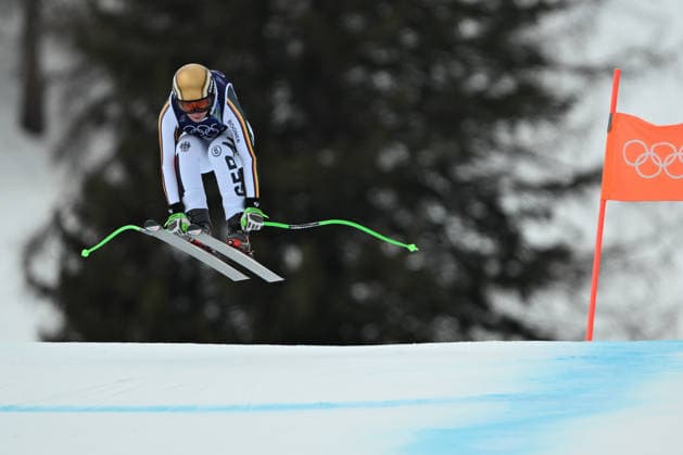 February 10, 2026, Cortina, Veneto, Italy: Kira Weidle Winkelmann Emma Aicher from Germania during the Winter Olympic Games, Olympische Spiele, Olympia, OS Milano Cortina 2026, in Tofane Alpine Skiing Centre , on February 10 2026, in Cortina, Italy Olympics 2026: Milano Cortina: Alpine Skiing: Women S  - ZUMAm345 20260210_oly_m345_020 Copyright: xFedericoxManonix