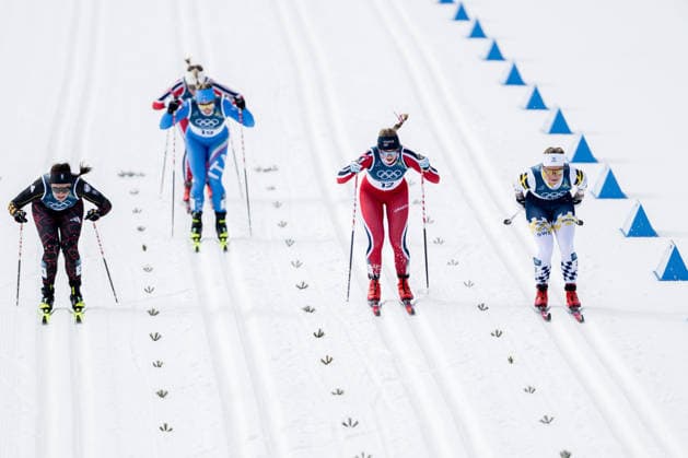 260210 Coletta Rydzek of Germany, Iris de Martin Pinter of Italy, Milla Grosberghaugen Andreassen of Norway and Johanna Hagström of Sweden compete in the women s classic technique cross-country skiing sprint quarter final during day 4 of the 2026 Winter Olympics on February 10, 2026 in Val di Fiemme. Photo: Joel Marklund BILDBYRAN kod JM MT0969 skidor cross-country skiing langrenn Olympic Games, Olympische Spiele, Olympia, OS olympics winter olympics os ol olympiska spel vinter-os olympiske leker milano cortina 2026 milan cortina 2026 milano cortina 2026 olympic games milano cortina 2026 winter olympic games milano cortina-os milano cortina-ol vinter-ol 4 bbeng sprint sverige norge italien *** 260210 Coletta Rydzek of Germany, Iris de Martin Pinter of Italy, Milla Grosberghaugen Andreassen of Norway and Johanna Hagström of Sweden compete in the women s classic technique cross country skiing sprint quarter final during day 4 of the 2026 Winter Olympics on February 10, 2026 in Val di Fiemme Photo Joel Marklund BILDBYRAN kod JM MT0969 skidor cross country skiing langrenn olympic games olympics winter olympics os ol olympiska spel vinter os olympiske leker milano cortina 2026 milan cortina 2026 milano cortina 2026 olympic games milano cortina 2026 winter olympic games milano cortina os milano cortina ol vinter ol 4 bbeng sprint sverige norge italien  Copyright: JOELxMARKLUND BB260210JM066
