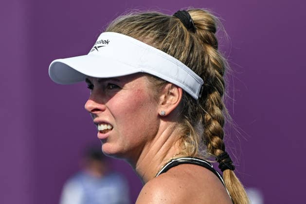 Qatar TotalEnergies Open 2026 - Day Three DOHA, QATAR FEBRUARY 10: Magdalena Frech of Poland in action against Ann Li of the United States in the second round on Day Three of the Qatar TotalEnergies Open, part of the Hologic WTA, Tennis Damen Tour, at the Khalifa International Tennis and Squash Complex on February 10, 2026 in Doha, Qatar. Doha Qatar  Copyright: xArturxWidakx originalFilename:widak-qatartot260210_npAUW.jpg