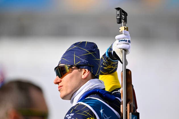 ANTERSELVA, ITALY 20260210 Sweden s Jesper Nelin at the start of the men s 20 km biathlon distance race during the Winter Olympics in Milano Cortina in Anterselva, Italy. *** The image is included in the SPORTS PACKAGE. For others PAYMENT IMAGE *** ANTERSELVA ITALY x10050x *** ANTERSELVA, ITALY 20260210 Sweden s Jesper Nelin at the start of the men s 20 km biathlon distance race during the Winter Olympics in Milano Cortina in Anterselva, Italy The image is included in the SPORTS PACKAGE For others PAYMENT IMAGE ANTERSELVA ITALY x10050x  Copyright: xPontusxLundahl TTx 2026 OLYMPICS BIATHING DISTANCE