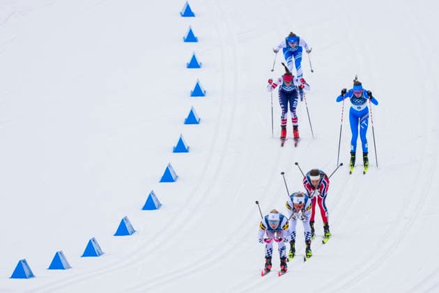 Winter Olympics in Milan Cortina 2026 Val di Fiemme, Italy 20260210. Jonna Sundling from Sweden, Linn Svahn from Sweden and Kristine Stavaas Skistad from Norway during the cross-country sprint finals at the Tesero stadium during the Winter Olympics in Milano Cortina 2026. Photo: Lise Aaserud NTB Val di Fiemme Italy EDITORIAL USE ONLY. RESTRICTED USE FOR BETTING COMPANIES Ref:_SPOVZAwy9AvWg4.jpg *** Winter Olympics in Milan Cortina 2026 Val di Fiemme, Italy 20260210 Jonna Sundling from Sweden, Linn Svahn from Sweden and Kristine Stavaas Skistad from Norway during the cross country sprint finals at the Tesero stadium during the Winter Olympics in Milano Cortina 2026 Photo Lise Aaserud NTB Val di Fiemme Italy EDITORIAL USE ONLY RESTRICTED USE FOR BETTING COMPANIES  Copyright: xLisexAserudx xNTBx