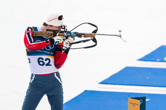 260210 Sturla Holm Laegreid of Norway during zeroing ahead of men s biathlon 20 km individual during day 4 of the 2026 Winter Olympics on February 10, 2026 in Anterselva. Photo: Mathias Bergeld BILDBYRAN kod MB MB1320 skidskytte biathlon skiskyting Olympic Games, Olympische Spiele, Olympia, OS olympics winter olympics os ol olympiska spel vinter-os olympiske leker milano cortina 2026 milan cortina 2026 milano cortina 2026 olympic games milano cortina 2026 winter olympic games milano cortina-os milano cortina-ol vinter-ol 4 bbeng 20 km individual norge *** 260210 Sturla Holm Laegreid of Norway during zeroing ahead of men s biathlon 20 km individual during day 4 of the 2026 Winter Olympics on February 10, 2026 in Anterselva Photo Mathias Bergeld BILDBYRAN code MB MB1320 biathlon biathlon olympic games olympics olympics winter olympics os ol olympiska spel vinter os olympiske leker milano cortina 2026 milan cortina 2026 milano cortina 2026 olympic games milano cortina 2026 winter olympic games milano cortina os milano cortina ol vinter ol 4 bbeng 20 km individual norge  Copyright: MATHIASxBERGELD BB260210MB018