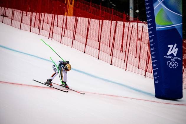 WEIDLE-WINKELMANN Kira (Deutschland), Women™s Alpine Team Combination, Downhill, Milano Cortina 2026 Olympic Games, Olympische Spiele, Olympia, OS 10-02-2026 *** WEIDLE WINKELMANN Kira Germany , Women™s Alpine Team Combination, Downhill, Milano Cortina 2026 Olympic Games 10 02 2026 Copyright: HMBxMedia MarcxNiemeyer